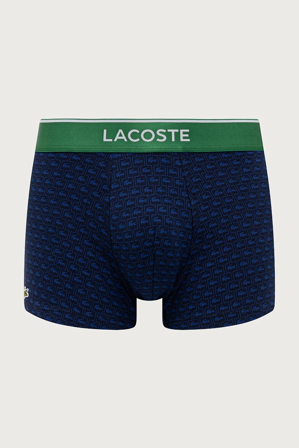 Облягаючі боксери чоловічі бавовняні з еластаном 3 шт. Lacoste фото 3