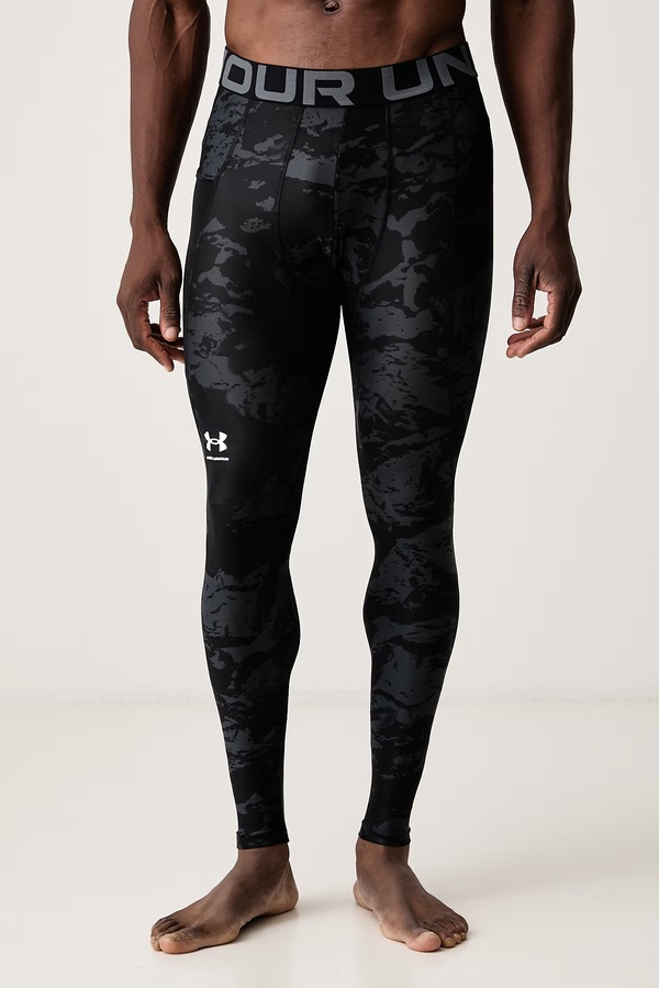 Функціональні легінси чоловічі Under Armour HG Armour CB колір чорний