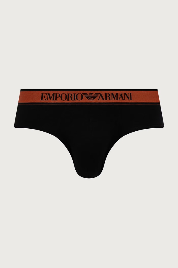 Слипы мужские 3 шт. Emporio Armani Underwear цвет черный фото 2