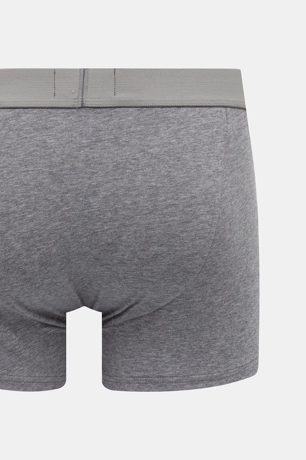 Облягаючі боксери чоловічі бавовняні з еластаном Emporio Armani Underwear колір сірий фото 4