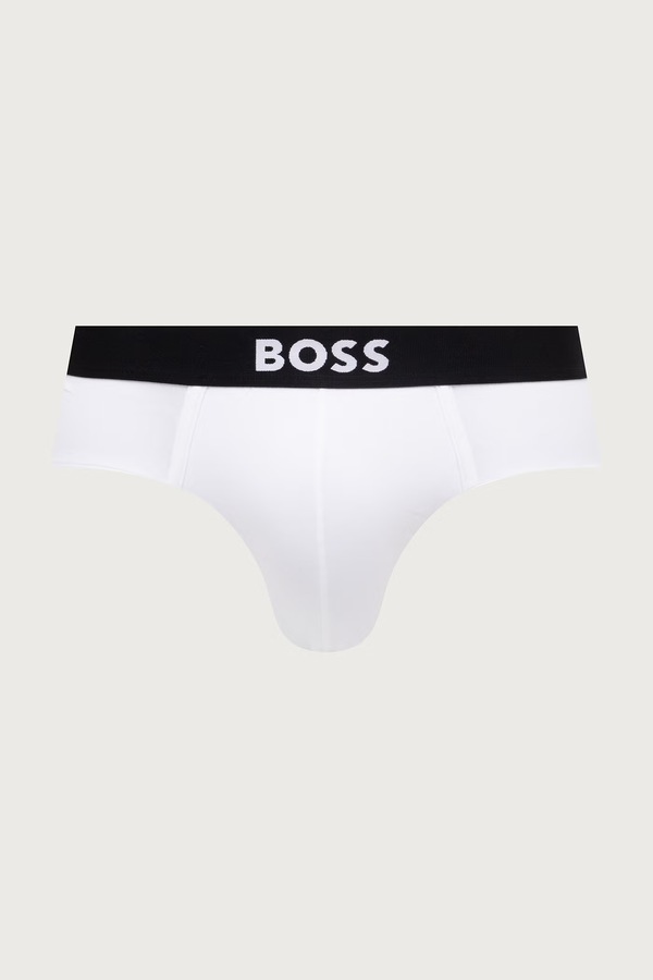 Облегающие боксеры мужские хлопковые с эластаном HipBr 3 шт. BOSS цвет разноцветный
