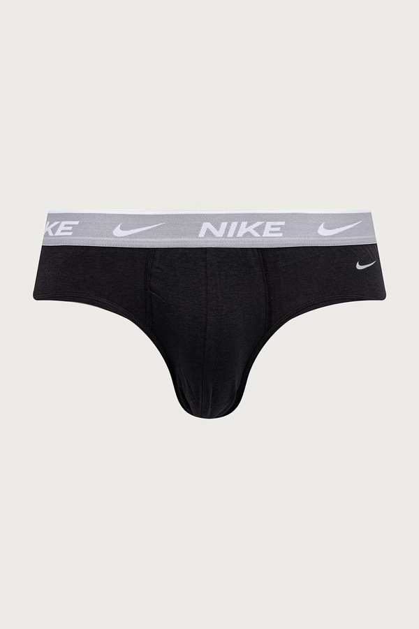 Сліпи чоловічі бавовняні з еластаном 3 шт. Nike колір чорний фото 3