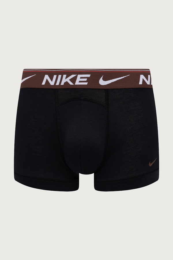 Облягаючі боксери чоловічі 3 шт. Nike колір чорний фото 2