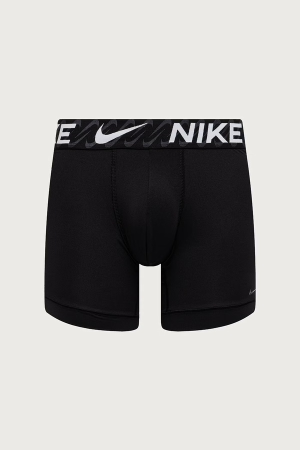 Облягаючі боксери чоловічі 3 шт. Nike колір чорний фото 2