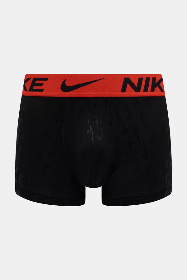 Облягаючі боксери чоловічі 3 шт. Nike колір чорний фото 4