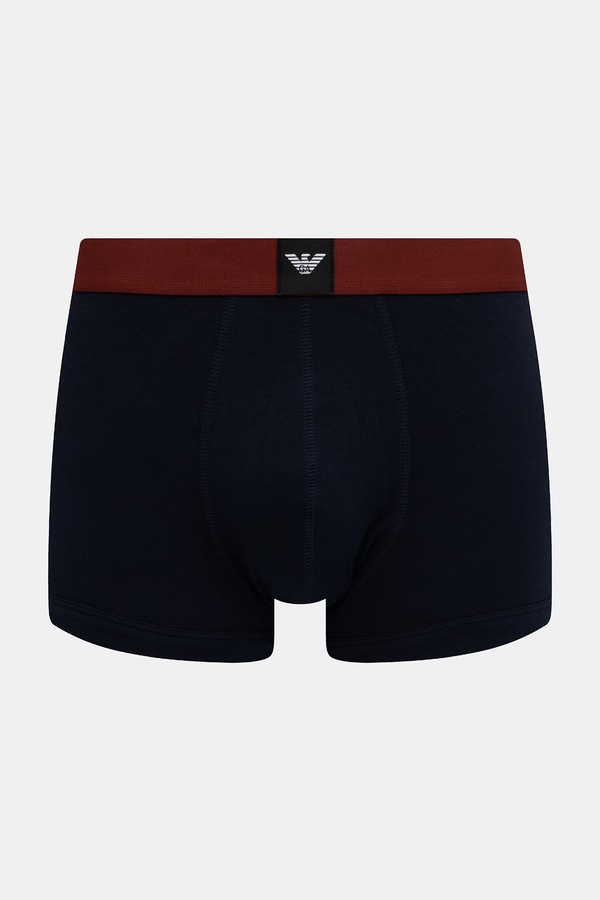 Боксери чоловічі бавовняні з еластаном 3 шт. Emporio Armani Underwear колір білий фото 4