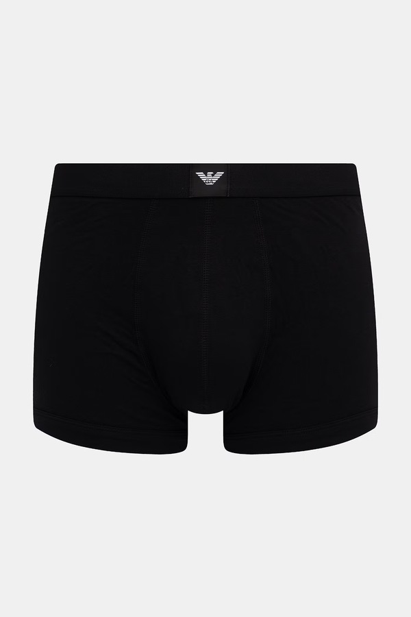 Боксери чоловічі бавовняні з еластаном 3 шт. Emporio Armani Underwear колір чорний