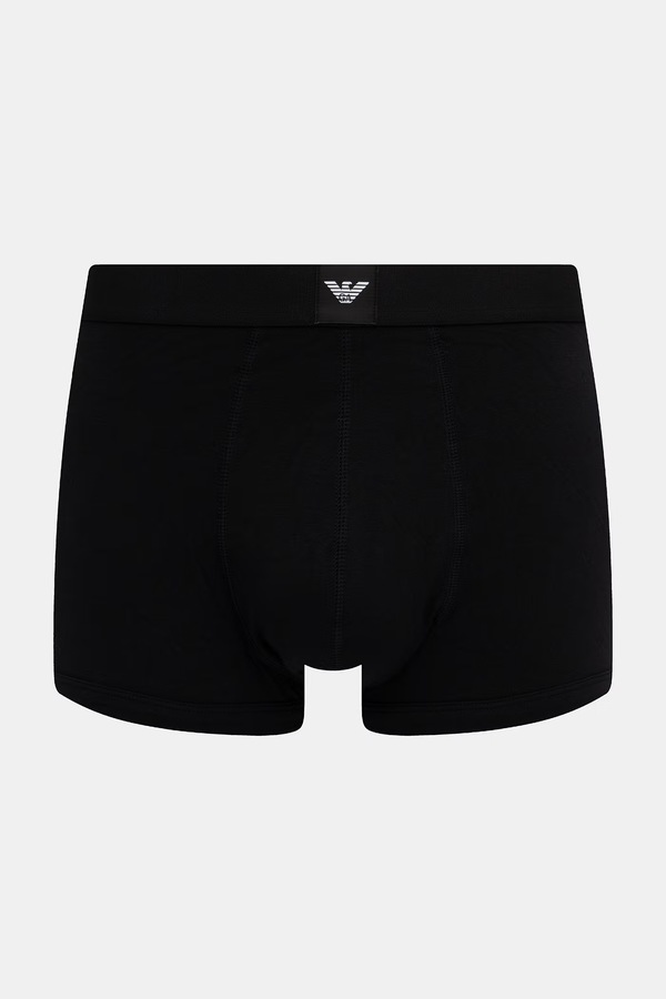 Боксери чоловічі бавовняні з еластаном 3 шт. Emporio Armani Underwear колір чорний фото 4