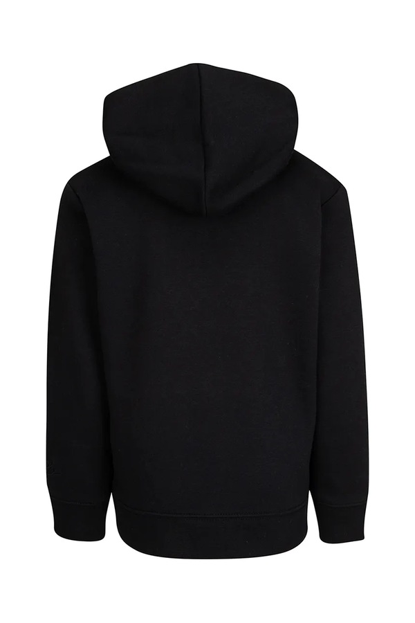 Кофта з капюшоном дитяча з бавовною Jordan колір чорний