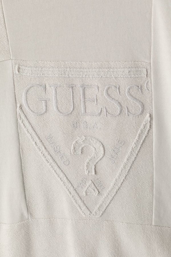 Кофта оверсайз дитяча бавовняна Guess колір бежевий фото 2