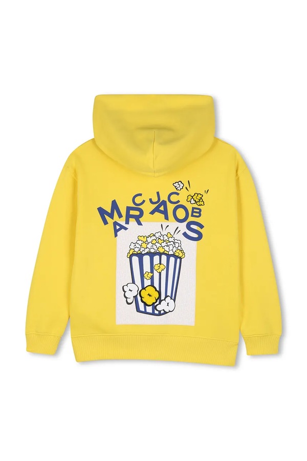 Кофта с капюшоном детская MARC JACOBS цвет желтый