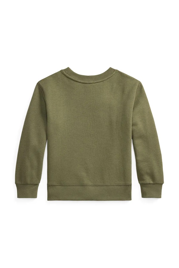 Кофта дитяча з бавовною Polo Ralph Lauren колір зелений фото 2