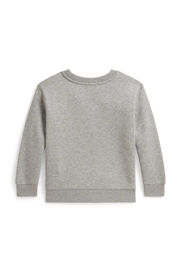 Кофта дитяча з бавовною Polo Ralph Lauren колір сірий фото 2