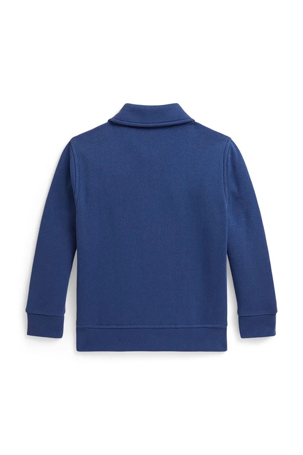 Кофта дитяча з бавовною Polo Ralph Lauren колір блакитний