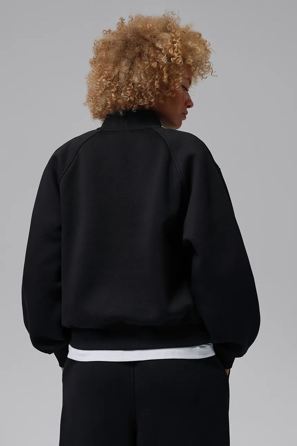 Кофта жіноча з бавовною Jordan Brooklyn Fleece колір чорний фото 2