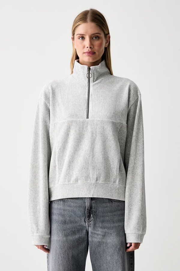 Кофта жіноча з бавовною Rip Curl COSY колір сірий