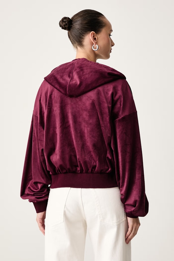 Кофта на застібці з капюшоном жіноча велюрова adidas Originals Essentials Velour фото 3