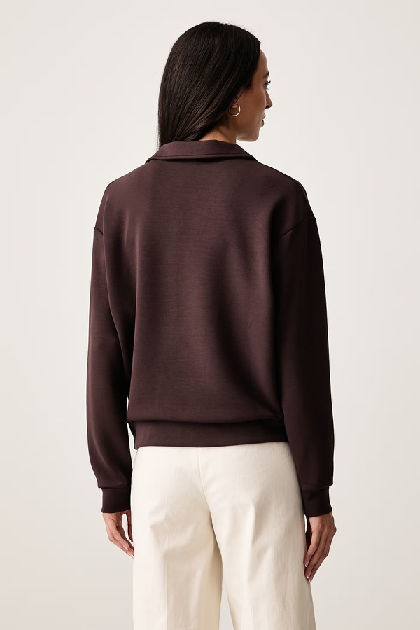 Кофта жіноча з модалем United Colors of Benetton колір коричневий фото 2