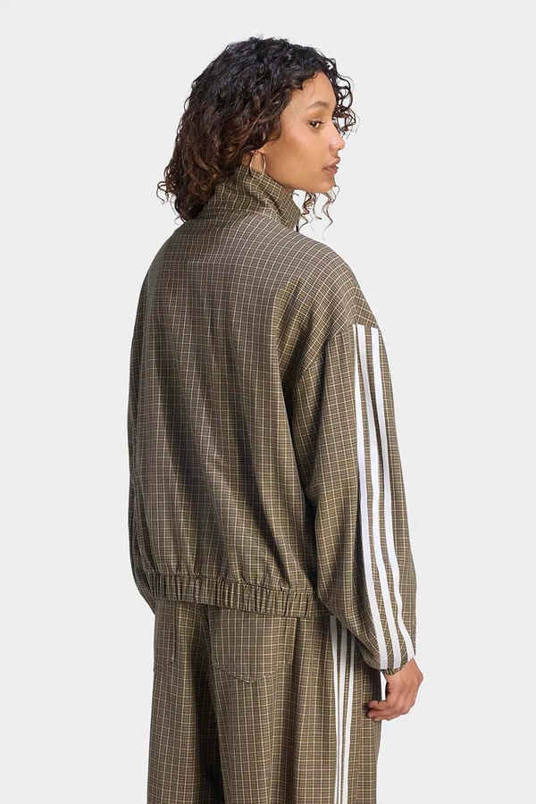 Кофта жіноча adidas Originals Checks колір зелений