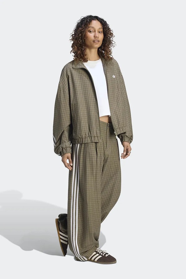 Кофта жіноча adidas Originals Checks колір зелений фото 2