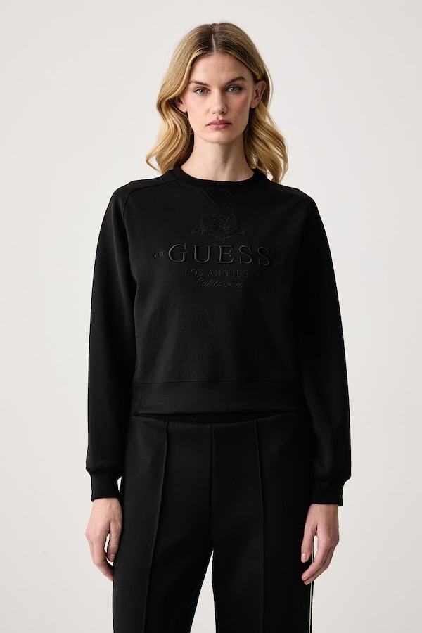 Кофта жіноча з віскозою Guess SIBILLA колір чорний