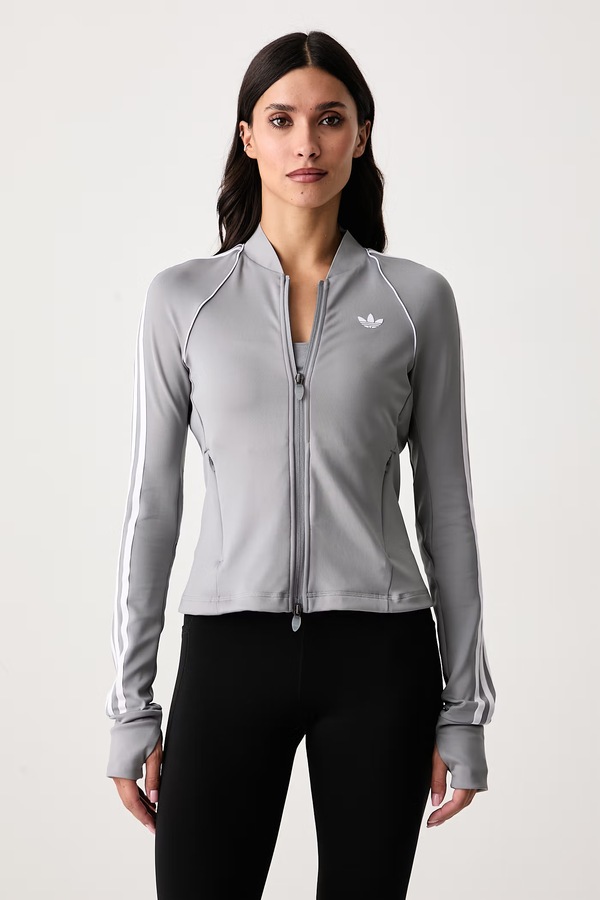 Кофта для тренировок женская adidas Performance Originals Sport цвет серый