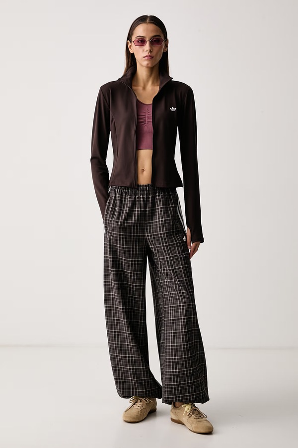 Кофта на застібці жіноча adidas Originals Essentials колір коричневий
