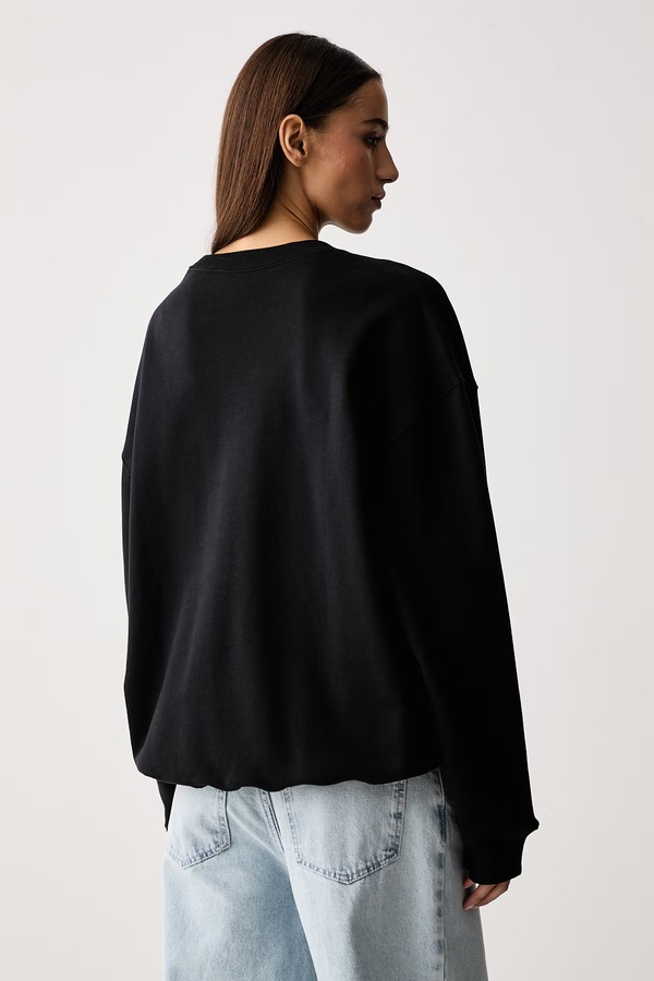 Кофта жіноча бавовняна adidas Originals Essentials колір чорний фото 2