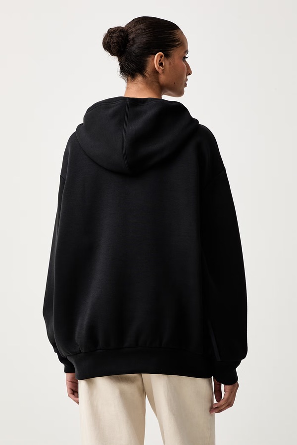 Кофта з капюшоном жіноча з бавовною adidas Originals Spacer колір чорний фото 2