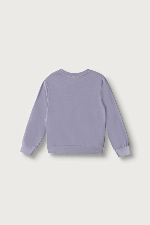 Кофта детская хлопковая United Colors of Benetton цвет фиолетовый