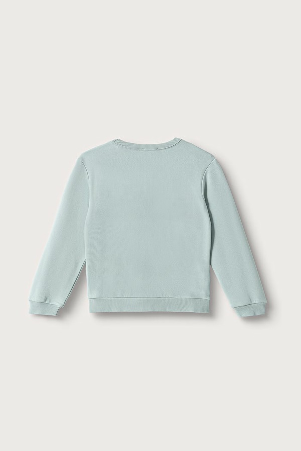 Кофта детская с хлопком United Colors of Benetton цвет бирюзовый