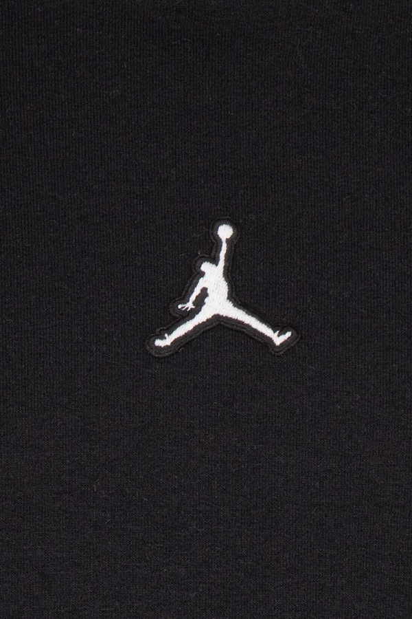 Кофта с капюшоном детская с хлопком Jordan цвет черный фото 2