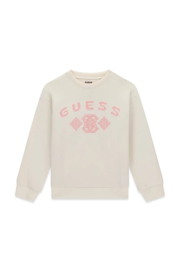Кофта дитяча Guess колір бежевий