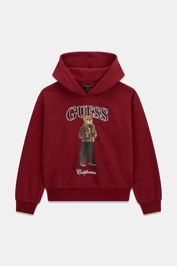 Кофта з капюшоном дитяча бавовняна Guess