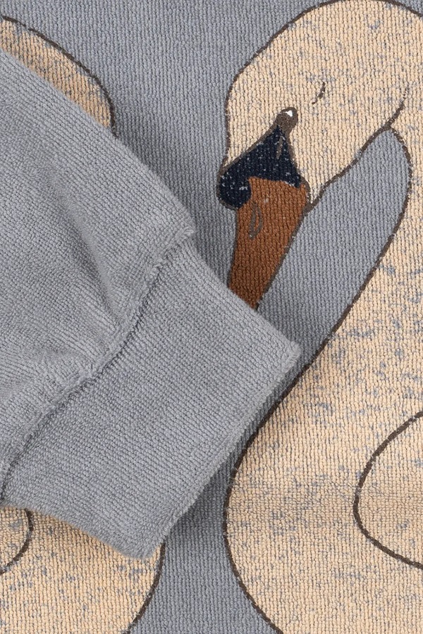 Кофта дитяча з бавовною Konges Sløjd ITTY SWEATSHIRT GOTS колір блакитний фото 4