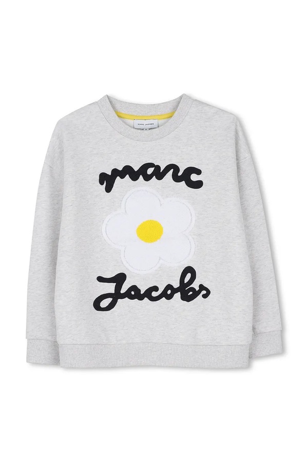 Кофта дитяча бавовняна MARC JACOBS колір сірий