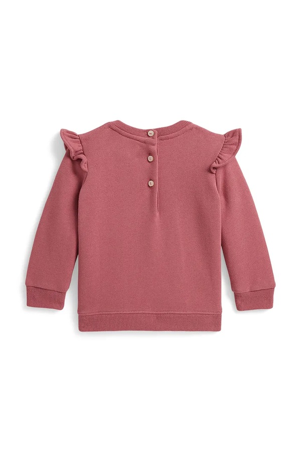 Кофта детская с хлопком Polo Ralph Lauren цвет розовый