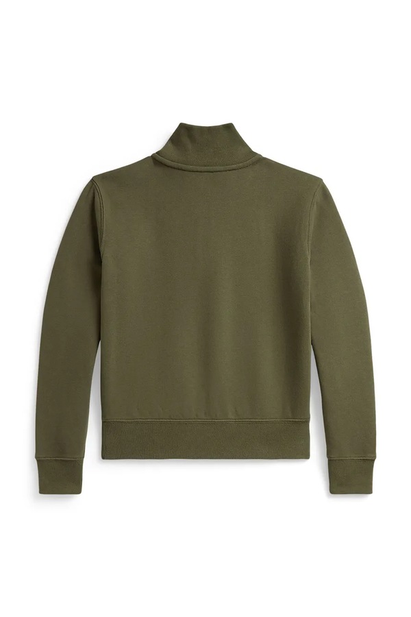 Кофта дитяча з бавовною Polo Ralph Lauren колір зелений