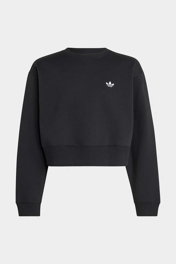 Кофта детская с хлопком adidas Originals цвет черный
