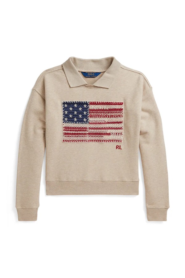 Кофта дитяча Polo Ralph Lauren колір бежевий фото 2