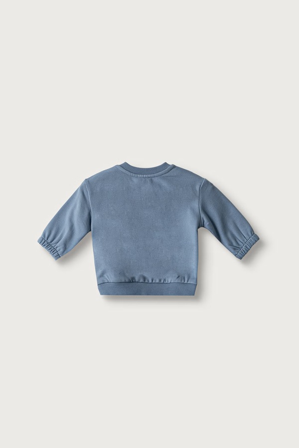 Кофта для немовлят з бавовною United Colors of Benetton колір блакитний