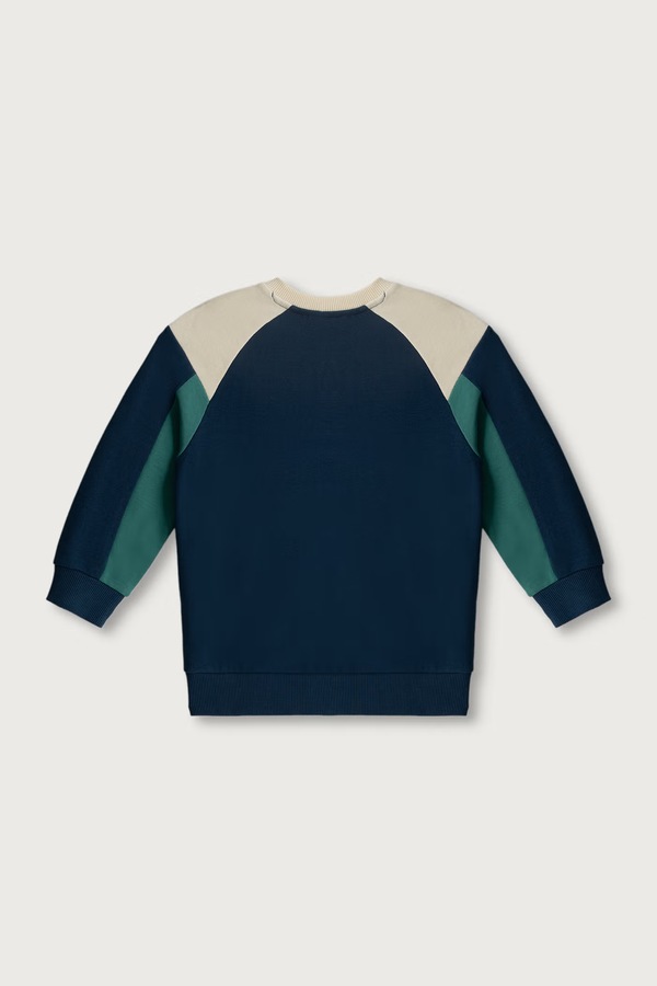 Кофта дитяча бавовняна United Colors of Benetton колір темно-синій
