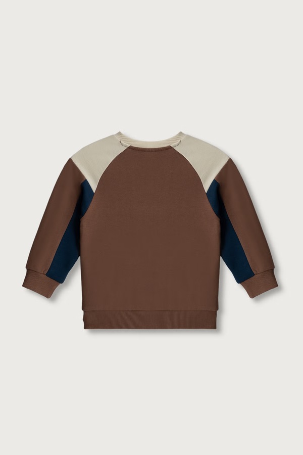 Кофта дитяча бавовняна United Colors of Benetton колір коричневий