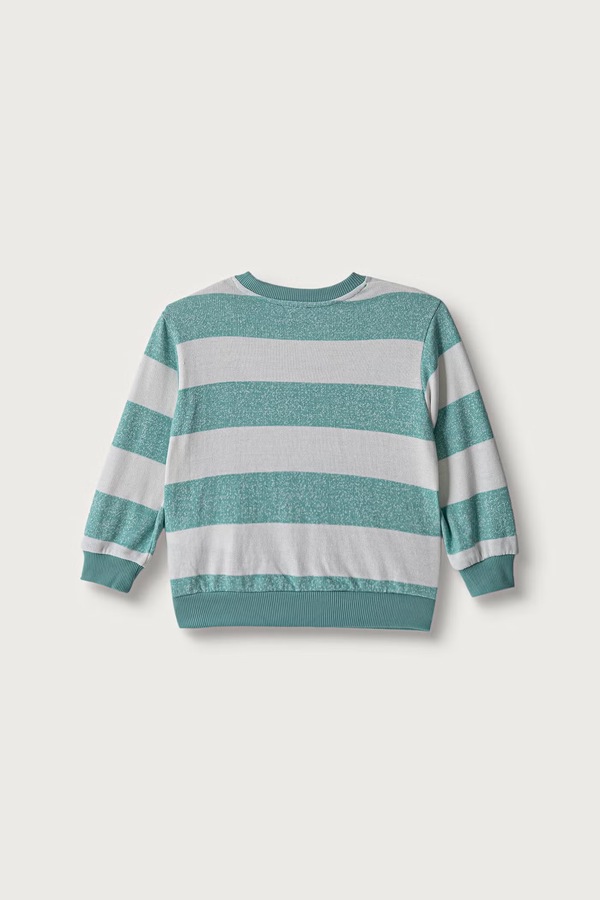 Кофта детская с хлопком United Colors of Benetton цвет бирюзовый