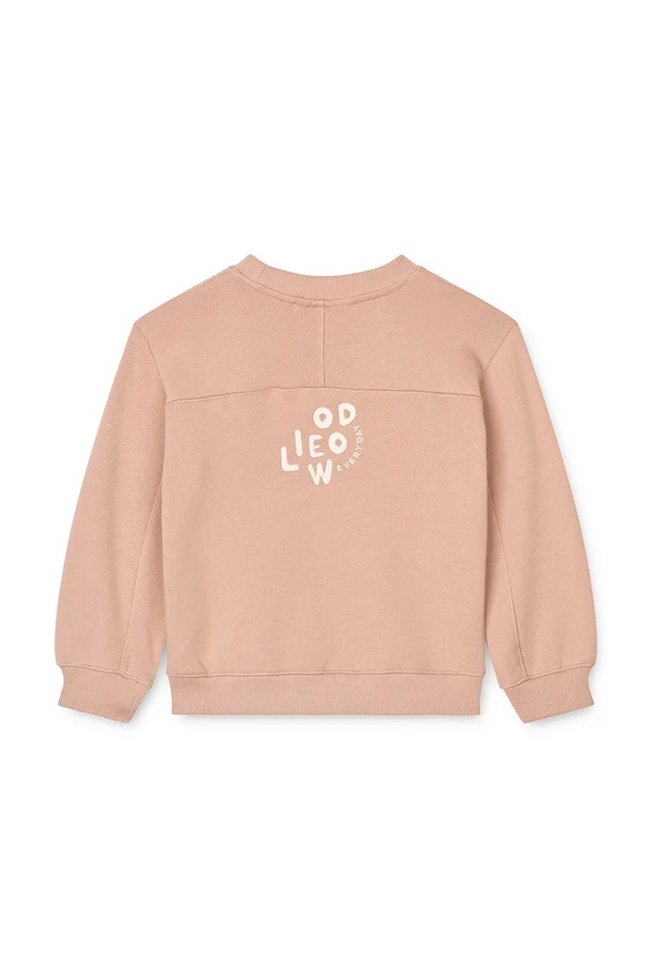 Кофта дитяча бавовняна Liewood Ridley Sweatshirt колір рожевий фото 2