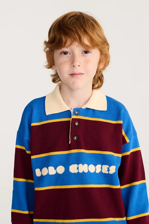 Кофта дитяча бавовняна Bobo Choses колір блакитний фото 3