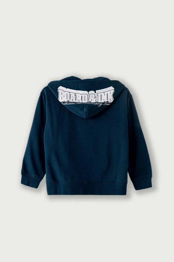 Кофта з капюшоном дитяча з бавовною Puma Mid90s Relaxed Full-Zip Hoodie TR B колір блакитний