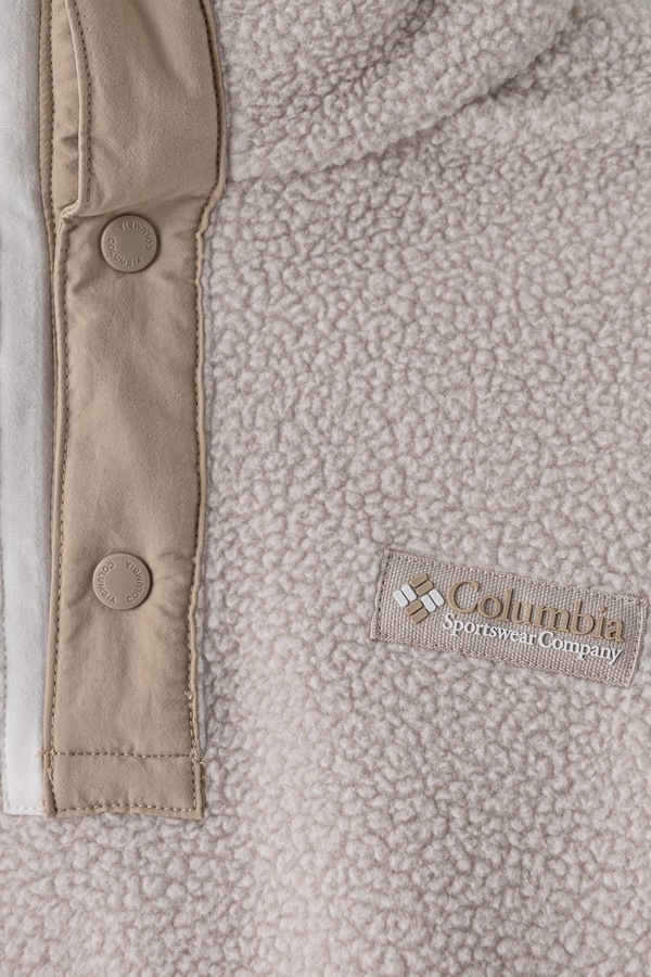 Кофта дитяча флісова Columbia Helvetia колір бежевий фото 3