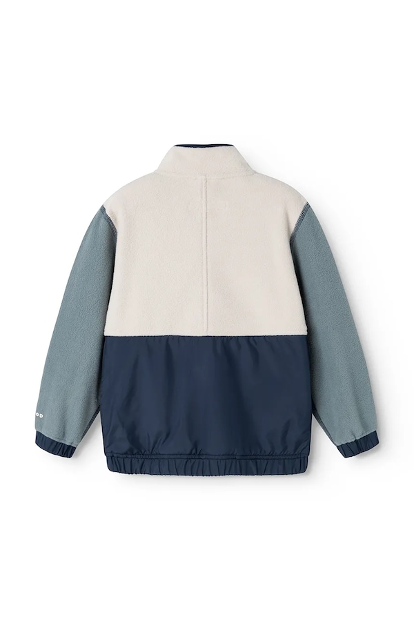 Флісова кофта дитяча флісова Liewood Wynn Fleece Half Zip Shirt колір блакитний фото 2