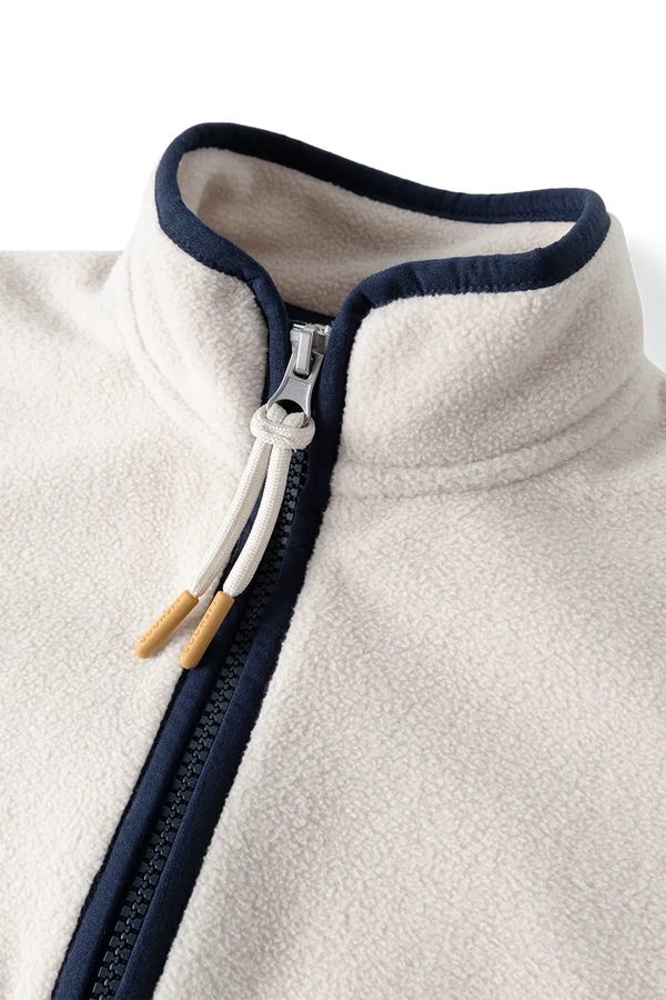 Флісова кофта дитяча флісова Liewood Wynn Fleece Half Zip Shirt колір блакитний фото 3